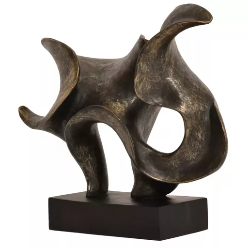 -Abstract Sculpture, Aurora, Bronze Finish
