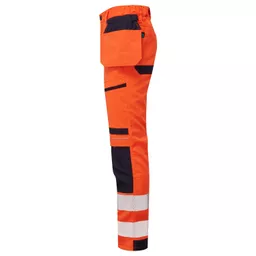 SYH-401-System-Hi-Vis-Orange-Navy-Eco-Stretch-Removable-Holster-Trousers-Left With Segmented Tape.png