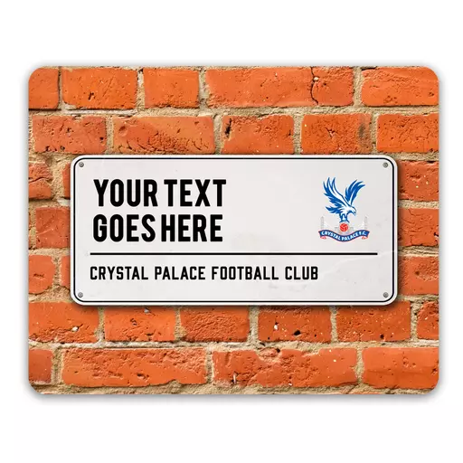 Crystal Palace FC Street Sign Mouse Mat