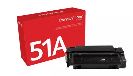 Xerox 006R03669 Toner cartridge black, 6.5K pages (replaces HP 51A/Q7551A) for HP LaserJet P 3005