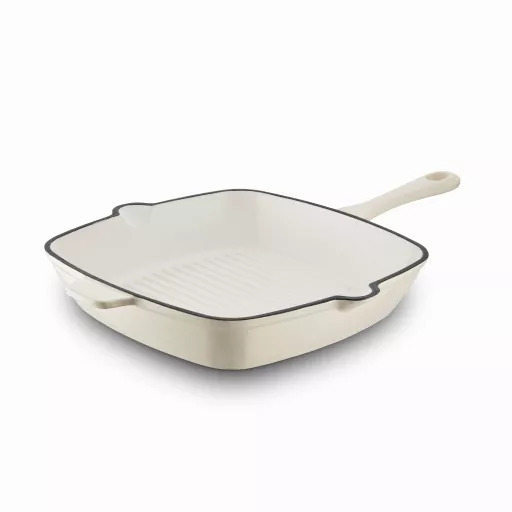26cm Cast Iron Grill Pan