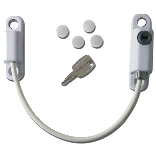 ASEC 150mm Locking Cable Window Restrictor