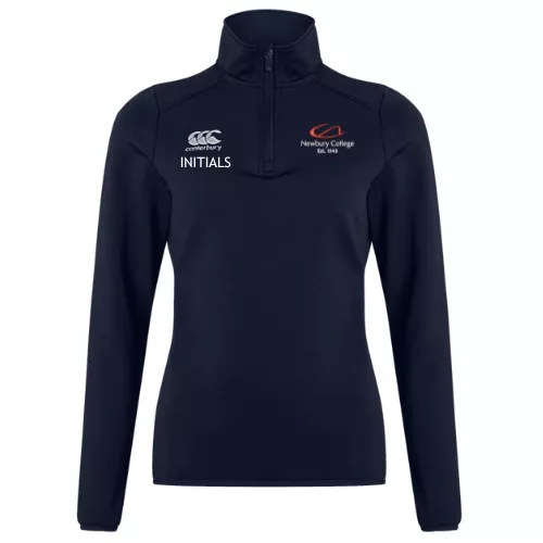 Newbury College Staff Womens 1/4 Zip Club Midlayer