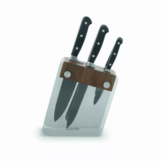 Sur La Table Core 5 Piece Knife Block