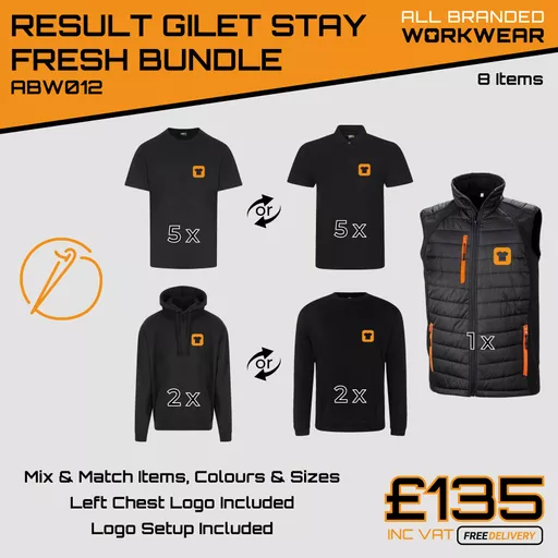 Result Gilet Stay Fresh Bundle
