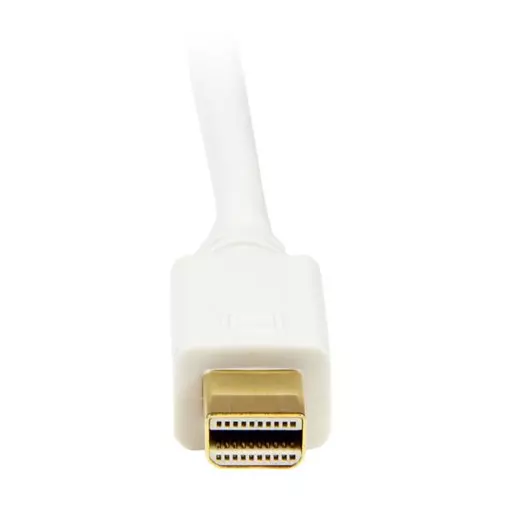 StarTech.com 3 ft Mini DisplayPort to DVI Adapter Converter Cable – Mini DP to DVI 1920x1200 - White