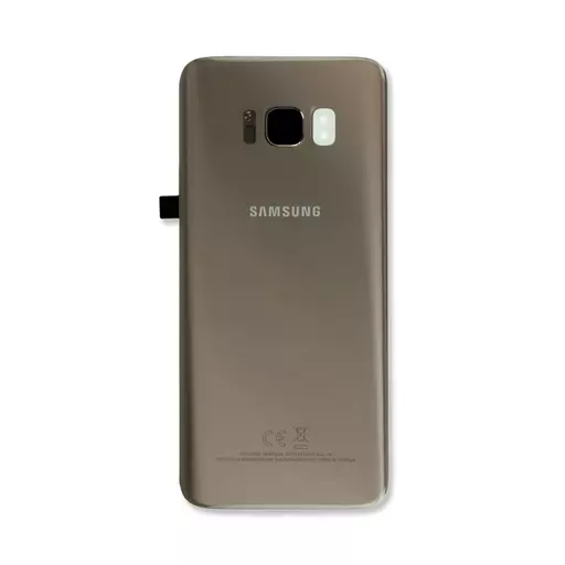 Back Cover w/ Camera Lens (Service Pack) (Gold) - For Galaxy S8 (G950)