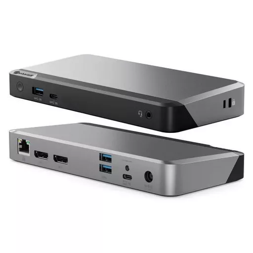 ALOGIC DUPRMX2-WW notebook dock/port replicator Wired USB 3.2 Gen 1 (3.1 Gen 1) Type-C Grey, Black