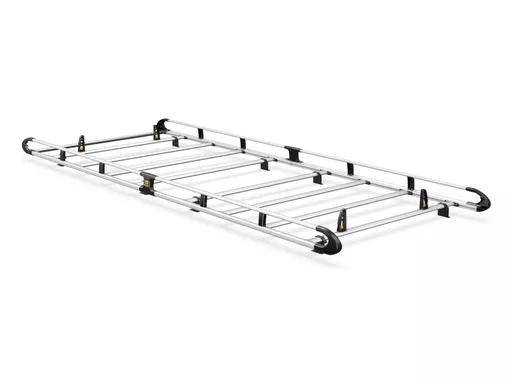 Toyota Proace Max 2024-Onwards L4, H2,H3 Twin Rear Doors - ULTI Rack+ (Aluminium) - 8 Bar Roof Rack