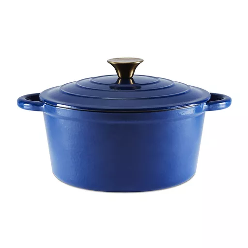24cm Round Casserole Cast Iron