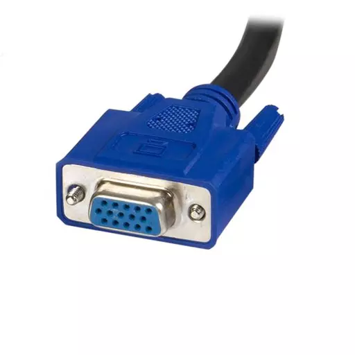 StarTech.com 10 ft 2-in-1 Universal USB KVM Cable