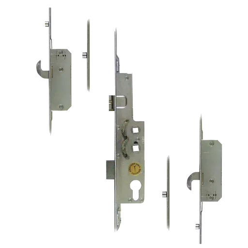 AVOCET Lever Operated Latch & Deadbolt Twin Spindle - 2 Hook 4 Roller