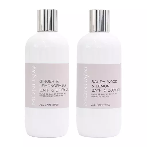 Monuskin Bath & Body Oil Duo