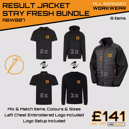 Result Jacket Stay Fresh Workwear Bundle