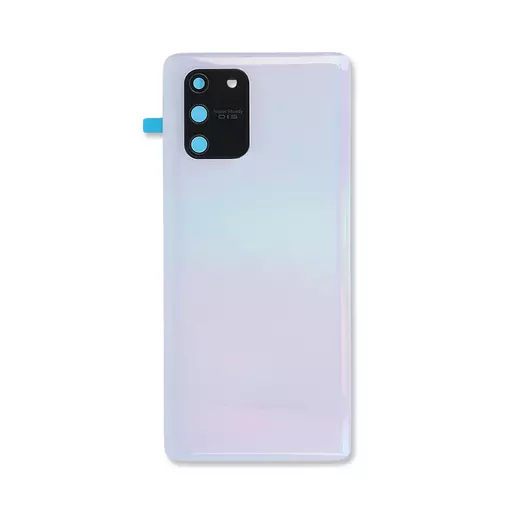 Back Cover w/ Camera Lens (Service Pack) (Prism White) - For Galaxy S10 Lite (G770)