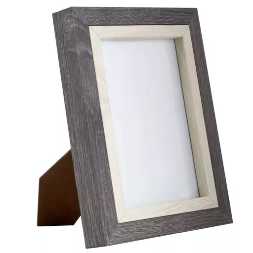 *Box Photo Frame, Two Tone, 5x7