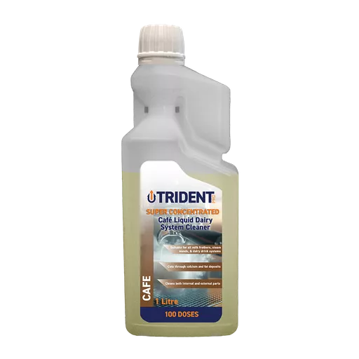 Trident Pro Café Liquid Dairy System Cleaner, 1L Bottle
