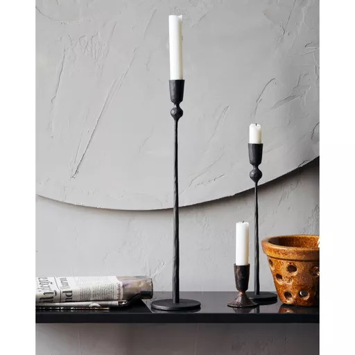 Candle Stand, Trivo, Black, Large