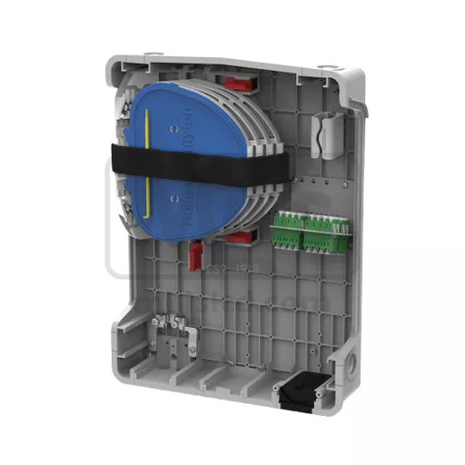 MDU S3 Connectorised with 4 SE MKII 3A trays for vertical splices and 32 LC/APC connections