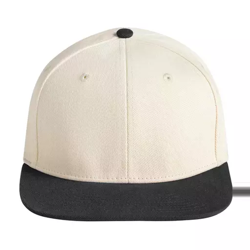 Beechfield Contrast Flat Peak 6 Panel Cap