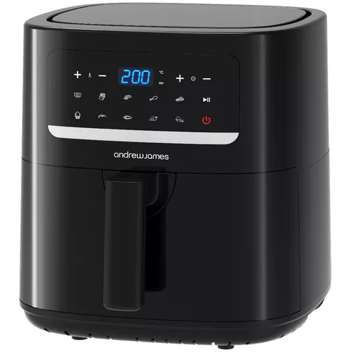 6 Litre LED Air Fryer Black