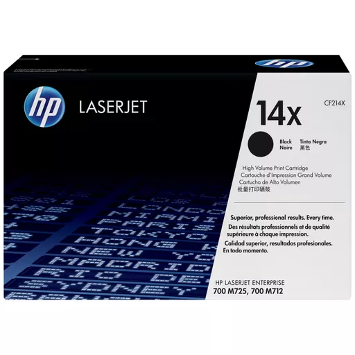 HP CF214X/14X Toner cartridge black, 17.5K pages ISO/IEC 19752 for HP LaserJet 700 M712