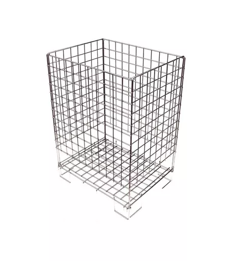 Medium Zinc Rectangle Dump Basket - 550mm x 400mm