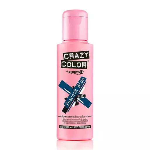 Crazy Color 100ml 45 Peacock Blue