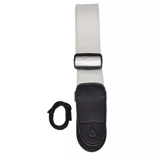 Chord Guitar Strap Nylon Webbing - White