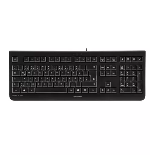 CHERRY KC 1000 keyboard Universal USB Czech Black