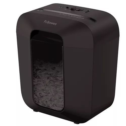 Fellowes Powershred LX25 Cross-Cut Shredder - patented Safety Lock