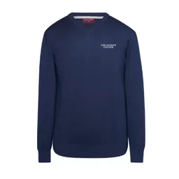 TheQueensCollege_BostonV-NeckJumper_Navy_Front.png