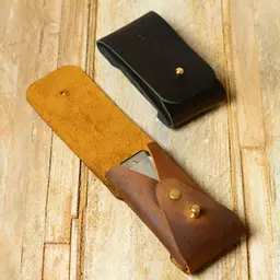 single harmonica belt pouch brown grainy DSC_0655.jpg