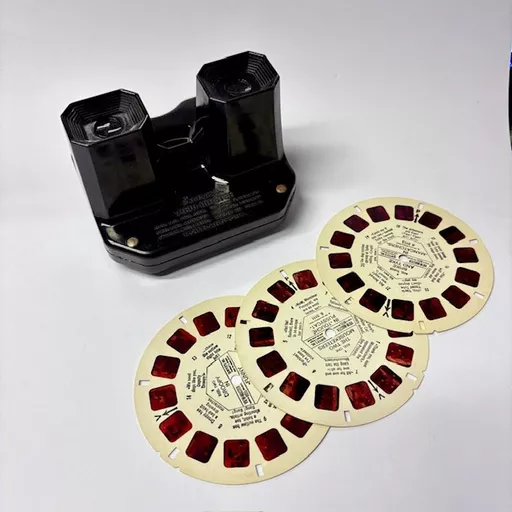 Vintage 1950s View-Master with 3 Image Reels