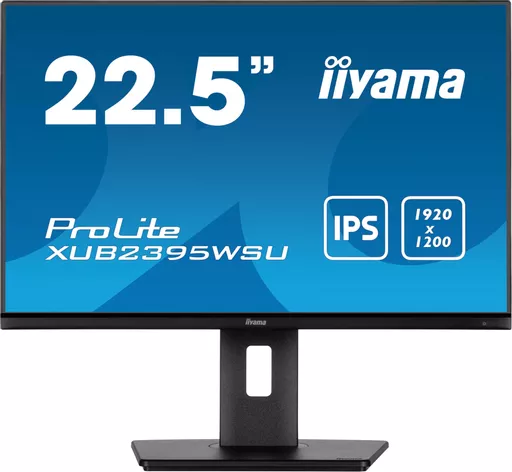 iiyama ProLite XUB2395WSU-B5 computer monitor 57.1 cm (22.5") 1920 x 1200 pixels WUXGA LCD Black