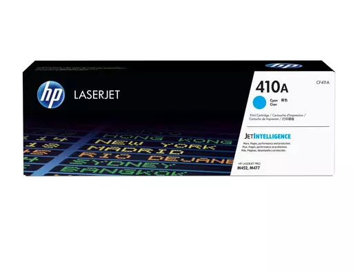 HP CF411A/410A Toner cartridge cyan, 2.3K pages ISO/IEC 19798 for HP Pro M 452