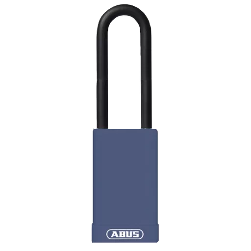 ABUS 74HB Series Long Shackle Lock Out Tag Out Coloured Aluminium Padlock