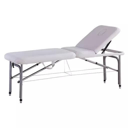 SkinMate Astra White Portable Couch With Carry Case