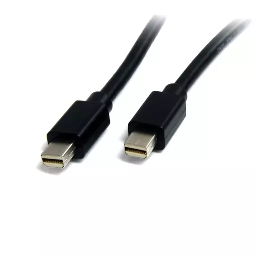 StarTech.com 2m (6ft) Mini DisplayPort Cable - 4K x 2K Ultra HD Video - Mini DisplayPort 1.2 Cable - Mini DP to Mini DP Cable for Monitor - mDP Cord works with Thunderbolt 2 Ports - M/M