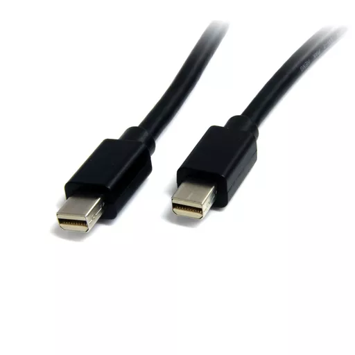 StarTech.com 1m (3ft) Mini DisplayPort Cable - 4K x 2K Ultra HD Video - Mini DisplayPort 1.2 Cable - Mini DP to Mini DP Cable for Monitor - mDP Cord works with Thunderbolt 2 Ports - M/M