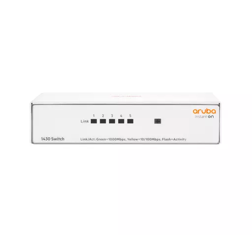 Aruba Instant On 1430 5G Unmanaged L2 Gigabit Ethernet (10/100/1000) White