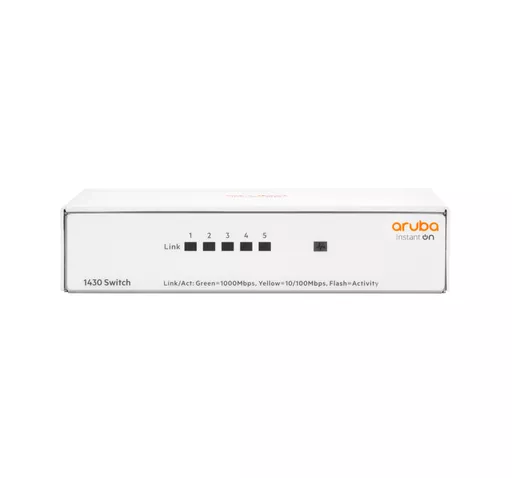 HPE Aruba Networking Aruba Instant On 1430 5G Unmanaged L2 Gigabit Ethernet (10/100/1000) White