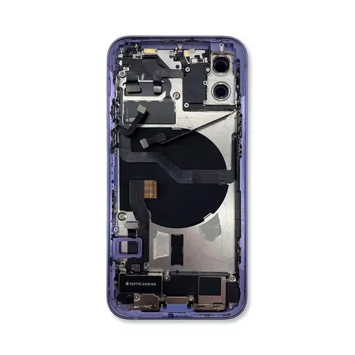 Back Housing With Internal Parts (RECLAIMED) (Grade A) (Purple) (No CE Mark) - For iPhone 12