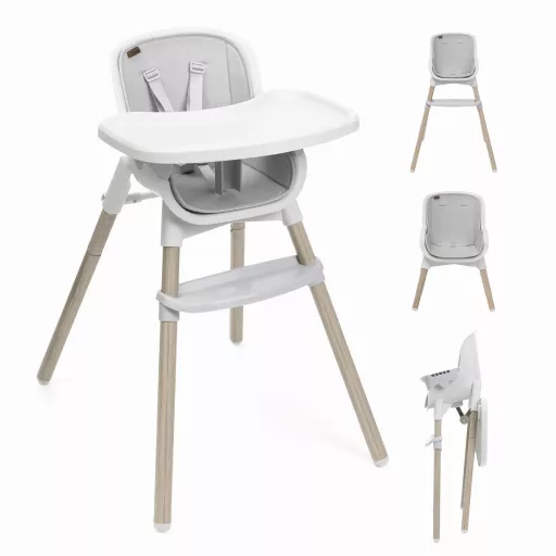 Chicco Zest Plus High Chair in Moon Grey