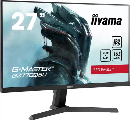 iiyama G-MASTER G2770QSU-B1 computer monitor 68.6 cm (27") 2560 x 1440 pixels Wide Quad HD LCD Black