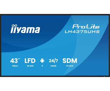 iiyama LH4375UHS-B2AG 43" Signage Display