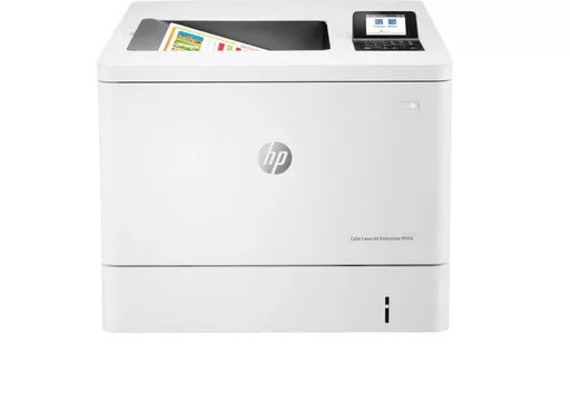 HP Color LaserJet Enterprise M554dn Printer, Print, Front-facing USB printing; Two-sided printing