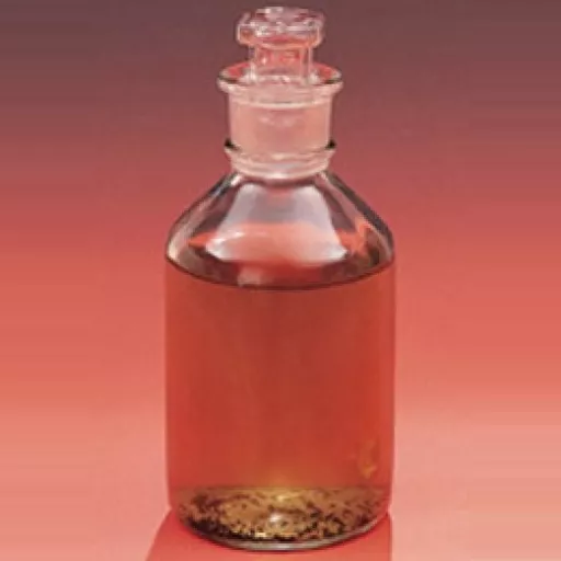 Bottle 250ml Clear Glass With Hollow Glass Peg Stopper Each