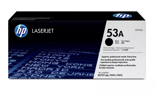 HP Q7553A/53A Toner cartridge black, 3K pages ISO/IEC 19752 for HP LaserJet P 2015