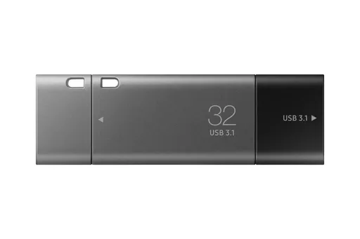 Samsung MUF-32DB USB flash drive 32 GB USB Type-C 3.2 Gen 1 (3.1 Gen 1) Black, Grey